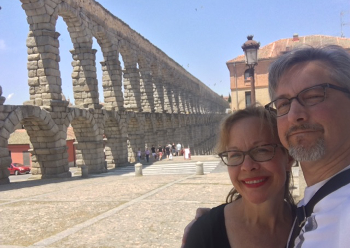 Mark and his wife