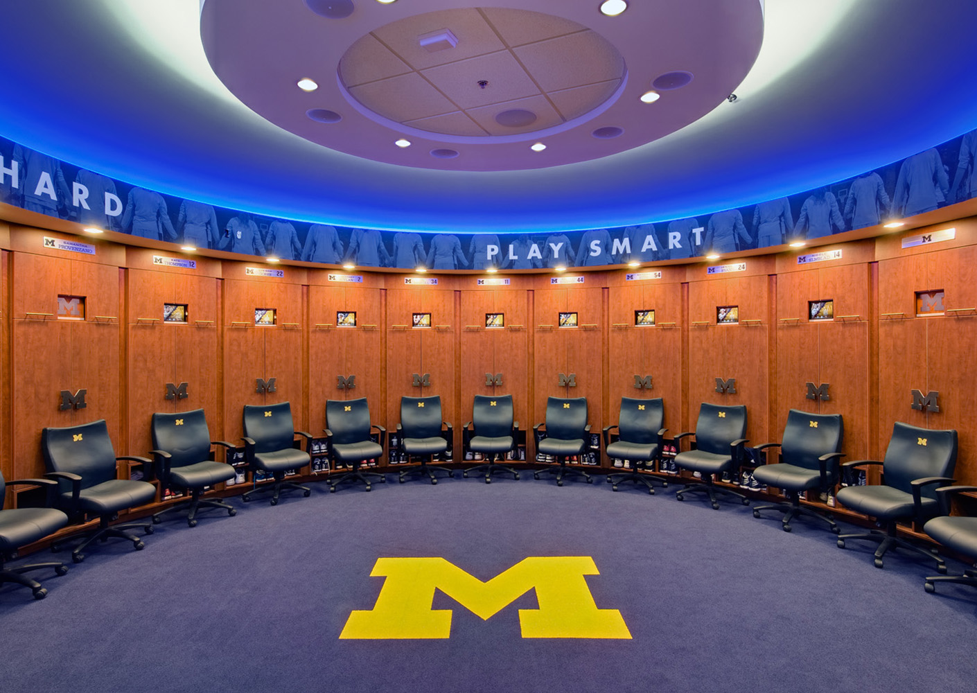 Michigan locker room