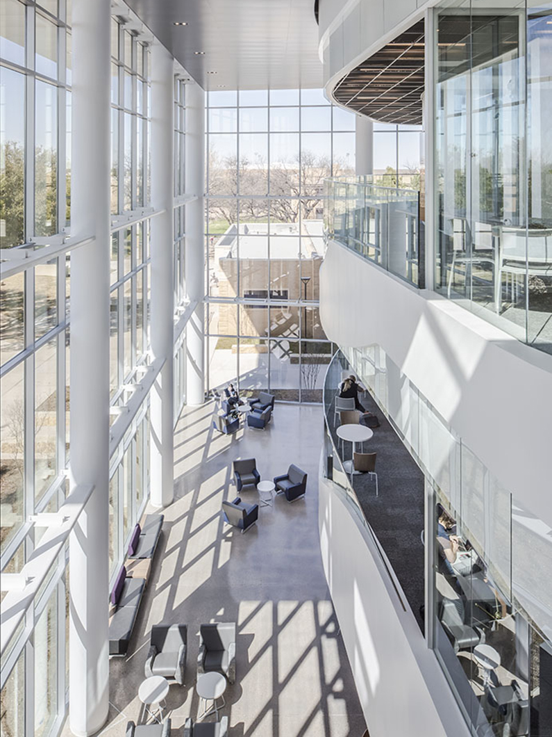 Halbert-Walling Center Atrium
