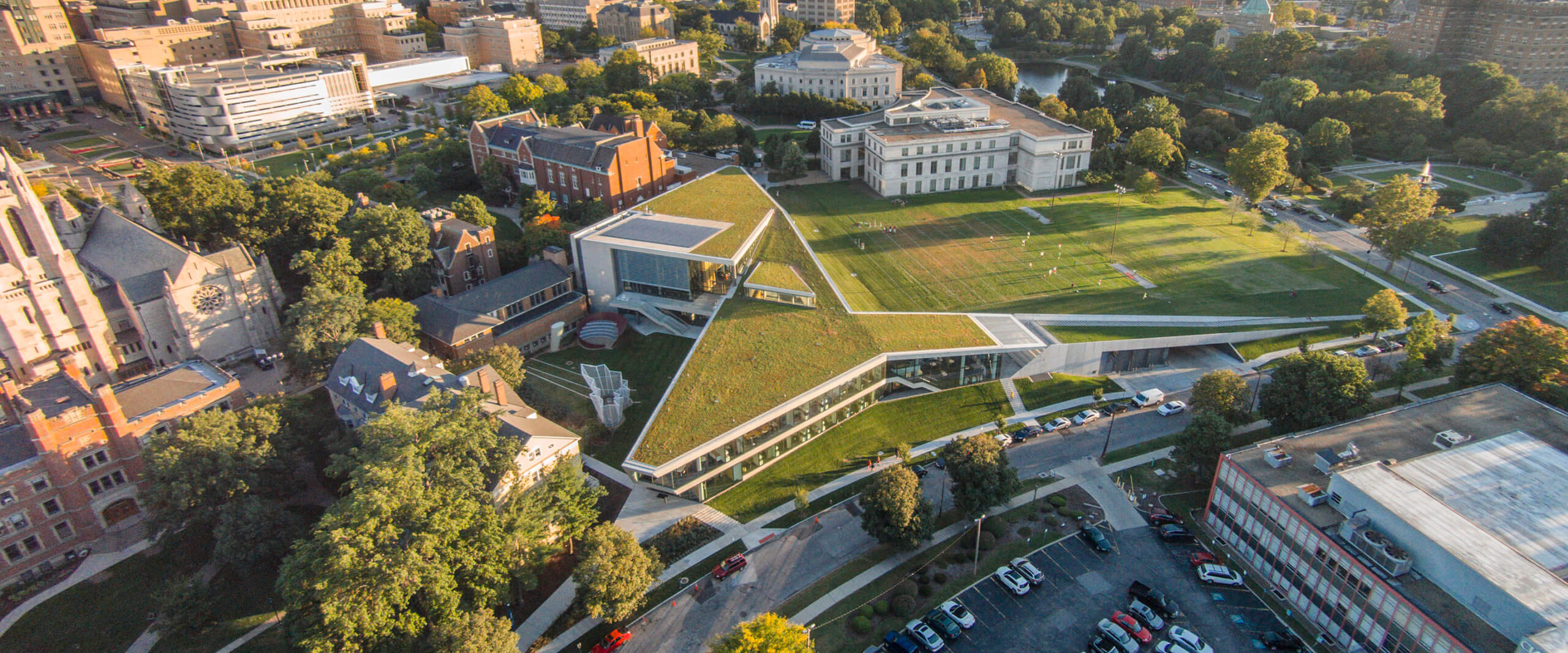 Tinkham Veale University Center Aerial