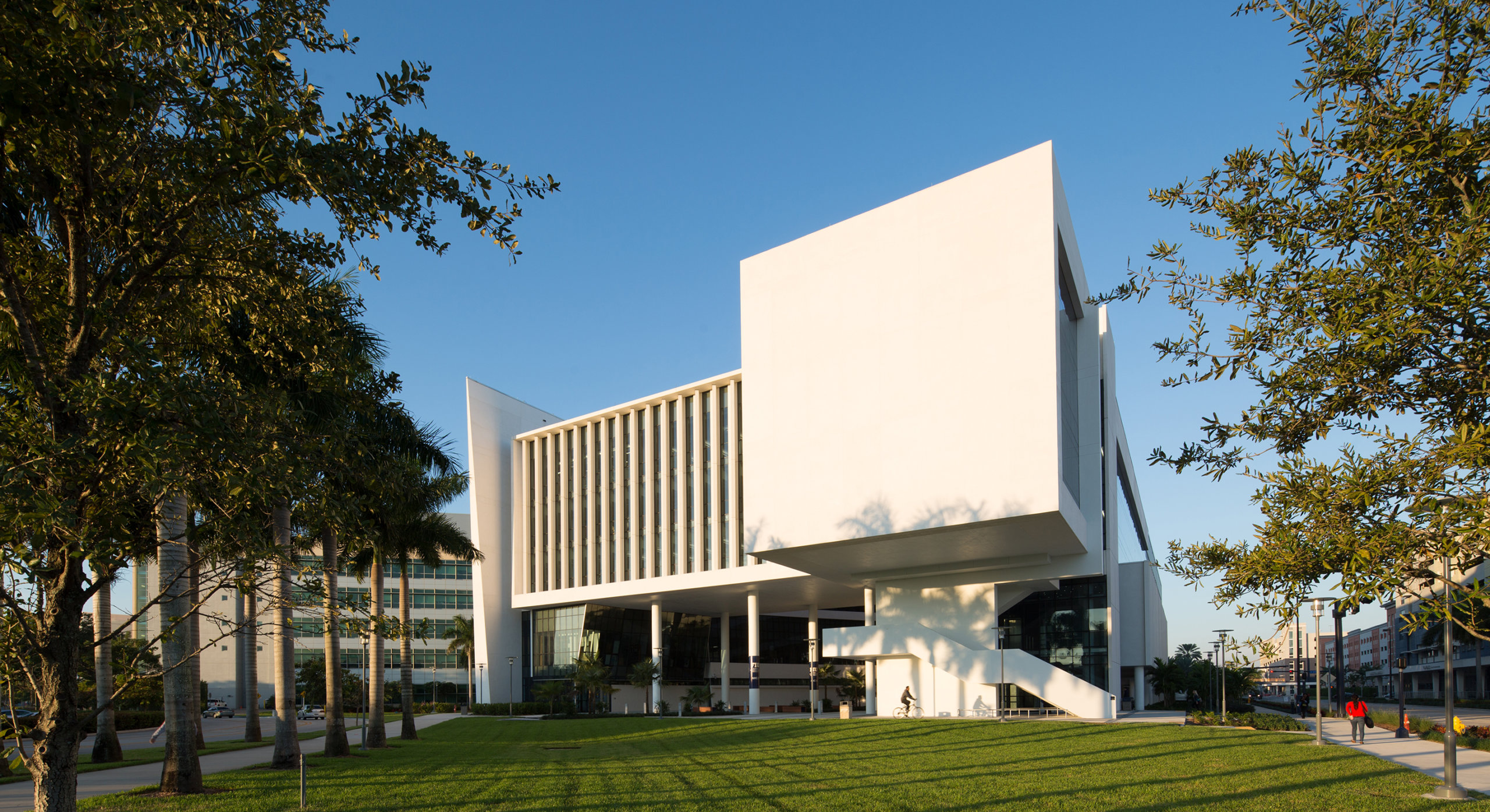Facade of the FIU Stempel Complex