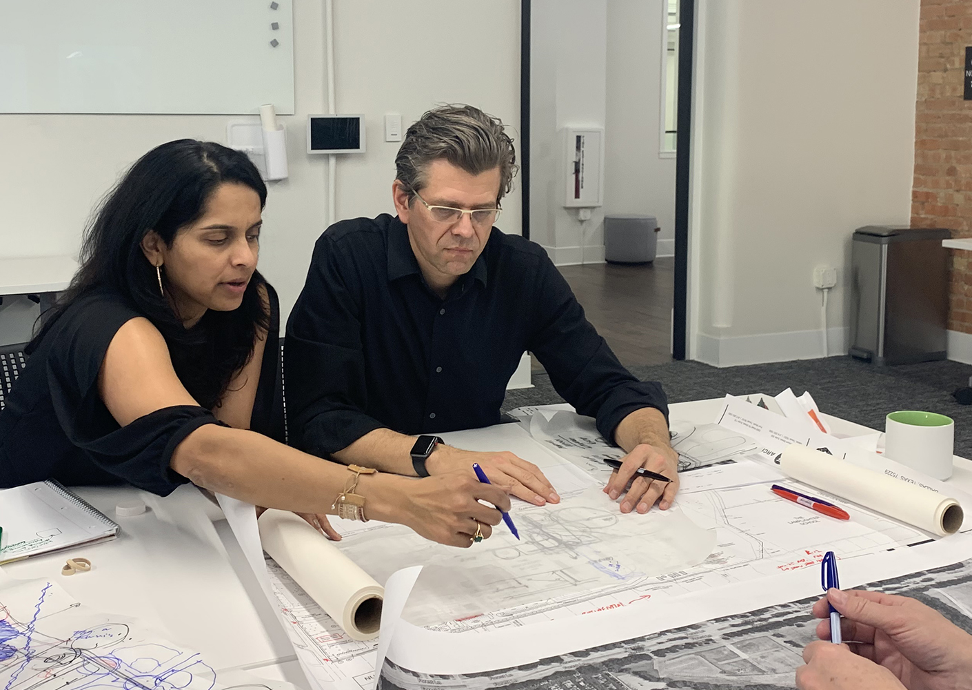 vandana working with ron