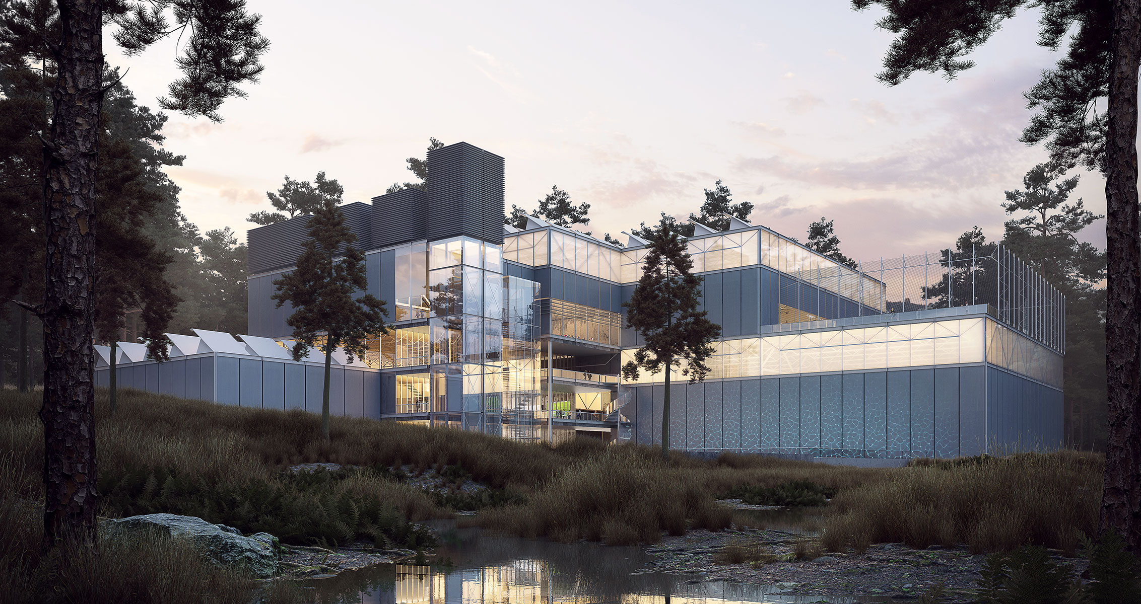 Rendering of North Shore Winter Club project.