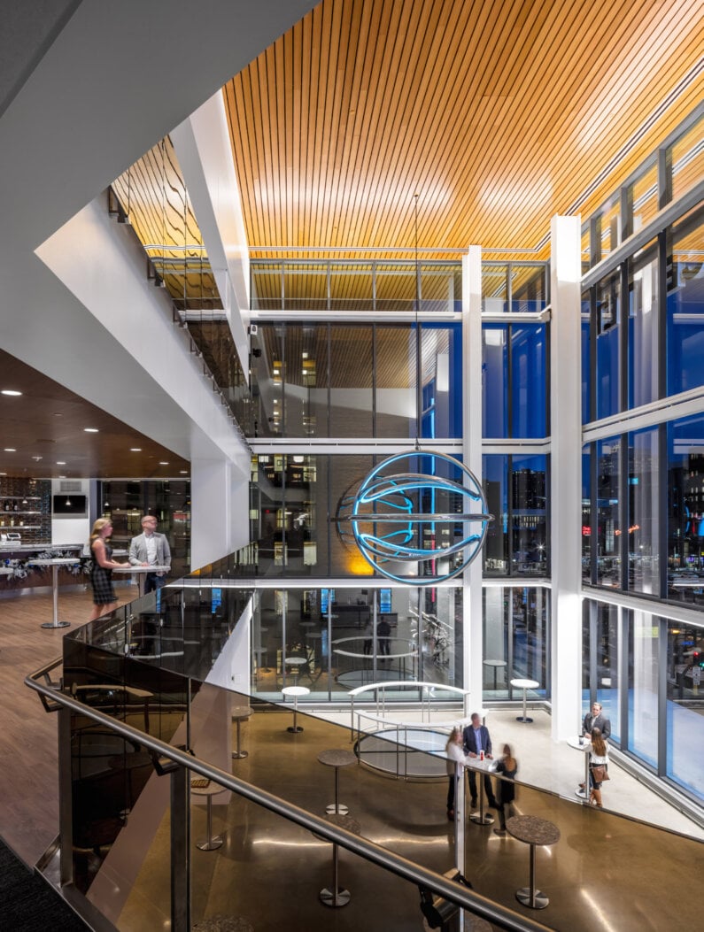 target center interior
