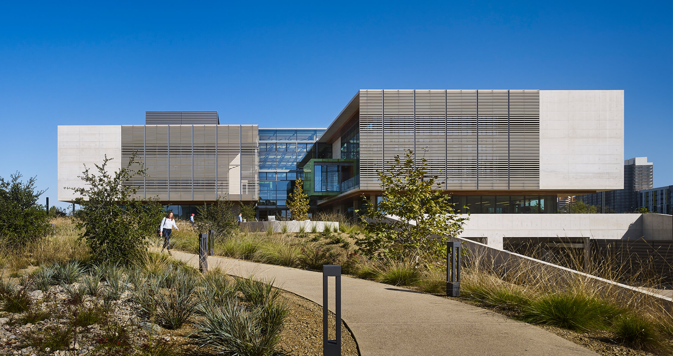 Exterior of the Center for Novel Therapeutics