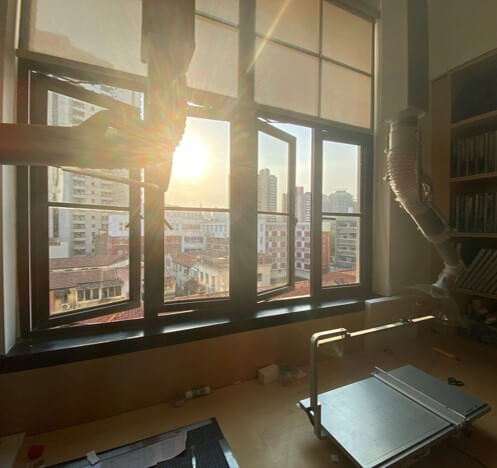 open window