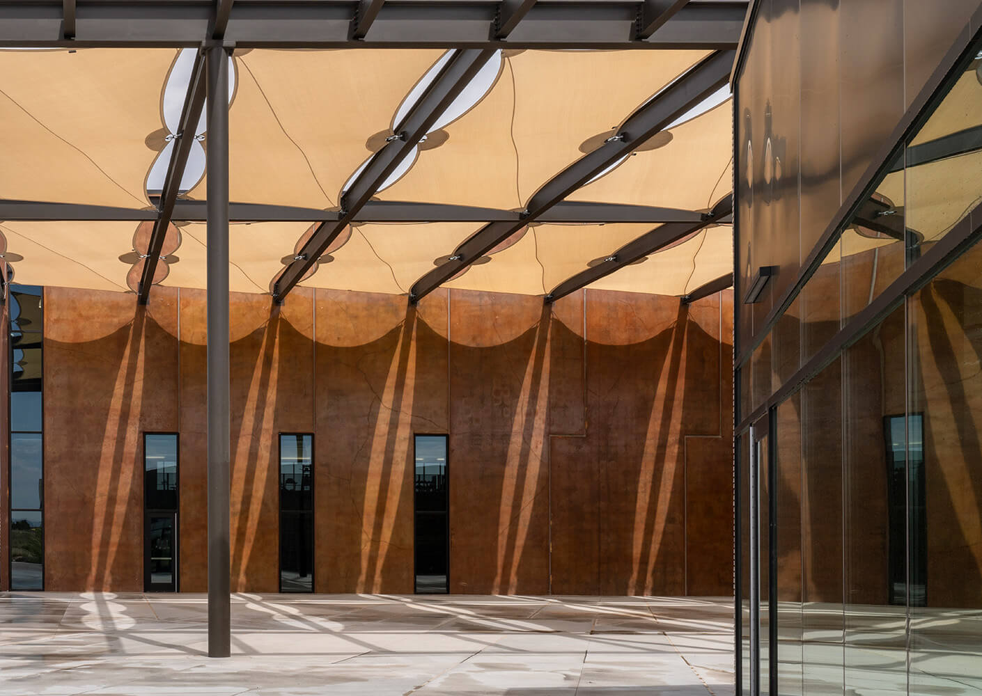 El Paso Eastside Recreation Center - Shades