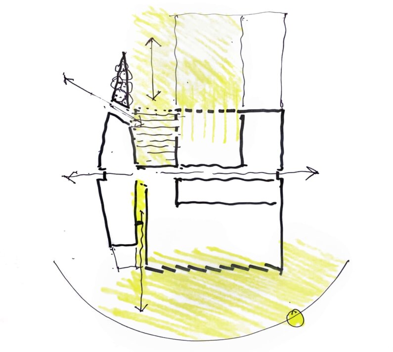 El Paso Eastside Recreation Center - Sketch