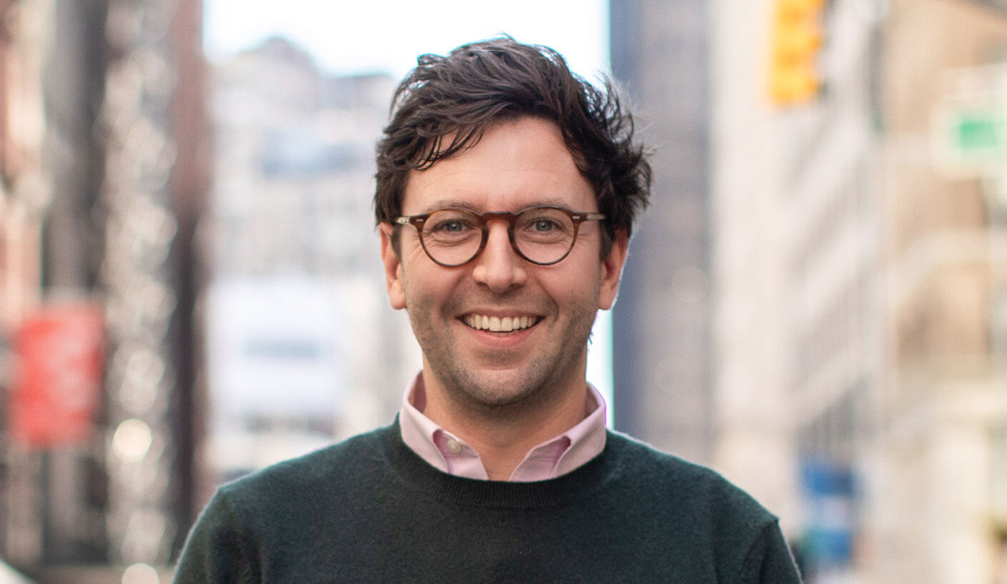Headshot of Nathan Bluestone.